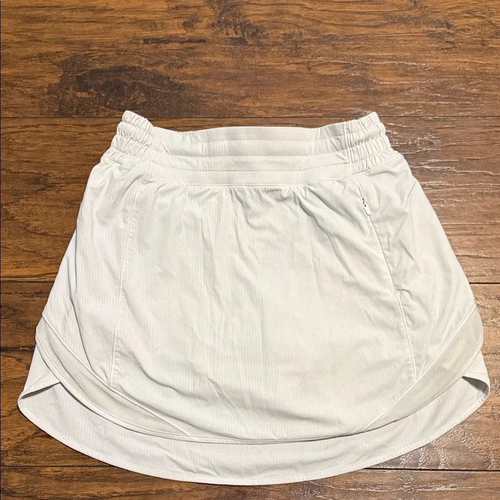 Lululemon Athletica Soft Gray Mini Skirt